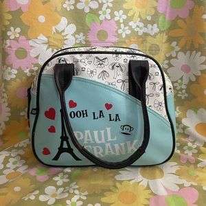 Vintage Paul Frank Paris Bowler Bag